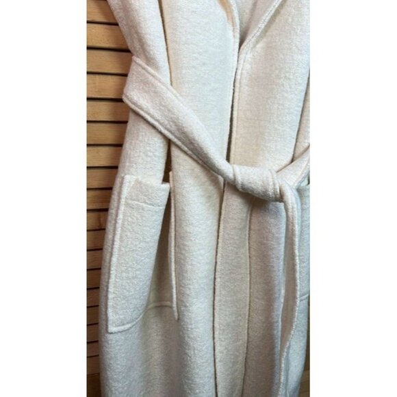 Tahari Cream Wool Sleeveless Vest with Tie  SnowQueen Styling - Picture 4 of 8